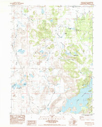 Download a high-resolution, GPS-compatible USGS topo map for Lake Shastina, CA (1988 edition)