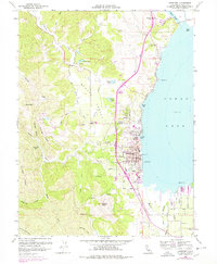 Download a high-resolution, GPS-compatible USGS topo map for Lakeport, CA (1978 edition)