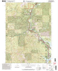 Download a high-resolution, GPS-compatible USGS topo map for Lamoine, CA (2003 edition)