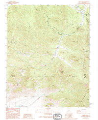 Download a high-resolution, GPS-compatible USGS topo map for Lamont Peak, CA (1994 edition)
