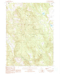 Download a high-resolution, GPS-compatible USGS topo map for Lane Reservoir, CA (1990 edition)