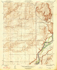 Download a high-resolution, GPS-compatible USGS topo map for Lanes Bridge, CA (1947 edition)