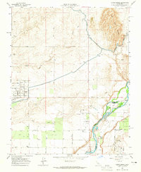 preview thumbnail of historical topo map of Madera County, CA in 1964