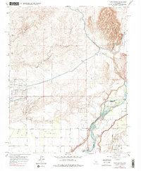 Download a high-resolution, GPS-compatible USGS topo map for Lanes Bridge, CA (1979 edition)
