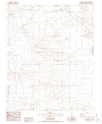 Download a high-resolution, GPS-compatible USGS topo map for Langford Well, CA (1986 edition)