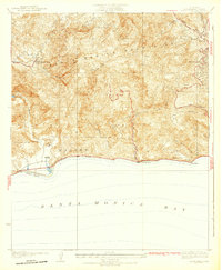 Download a high-resolution, GPS-compatible USGS topo map for Las Flores, CA (1932 edition)