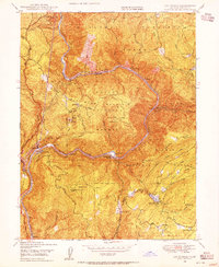 Download a high-resolution, GPS-compatible USGS topo map for Las Plumas, CA (1955 edition)