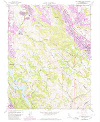 Download a high-resolution, GPS-compatible USGS topo map for Las Trampas Ridge, CA (1980 edition)