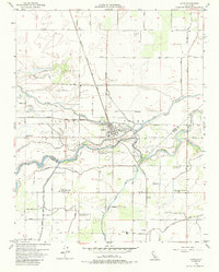 Download a high-resolution, GPS-compatible USGS topo map for Laton, CA (1988 edition)