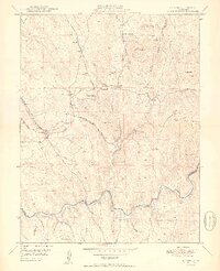 preview thumbnail of historical topo map of El Dorado County, CA in 1950