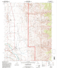 Download a high-resolution, GPS-compatible USGS topo map for Laws, CA (1997 edition)