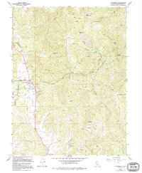 Download a high-resolution, GPS-compatible USGS topo map for Laytonville, CA (1994 edition)