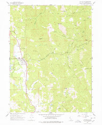 Download a high-resolution, GPS-compatible USGS topo map for Laytonville, CA (1978 edition)