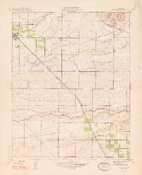 preview thumbnail of historical topo map of Le Grand, CA in 1947