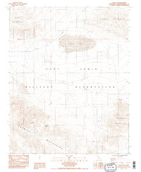 Download a high-resolution, GPS-compatible USGS topo map for Leach Lake, CA (1985 edition)