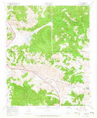 Download a high-resolution, GPS-compatible USGS topo map for Lebec, CA (1965 edition)