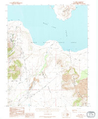 Download a high-resolution, GPS-compatible USGS topo map for Lee Vining, CA (1995 edition)