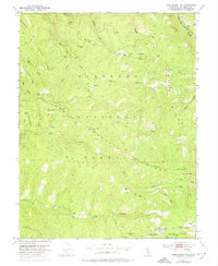 Download a high-resolution, GPS-compatible USGS topo map for Leek Spring Hill, CA (1974 edition)
