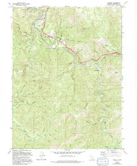 Download a high-resolution, GPS-compatible USGS topo map for Leggett, CA (1994 edition)