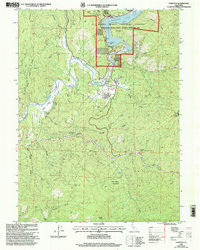 Download a high-resolution, GPS-compatible USGS topo map for Lewiston, CA (2003 edition)