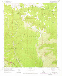 Download a high-resolution, GPS-compatible USGS topo map for Liebre Mountain, CA (1975 edition)
