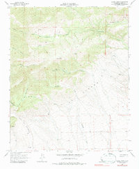 Download a high-resolution, GPS-compatible USGS topo map for Liebre Twins, CA (1987 edition)