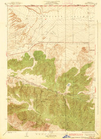 Download a high-resolution, GPS-compatible USGS topo map for Liebre, CA (1938 edition)