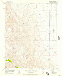 Download a high-resolution, GPS-compatible USGS topo map for Lillis Ranch, CA (1957 edition)