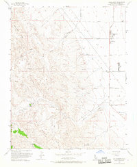 Download a high-resolution, GPS-compatible USGS topo map for Lillis Ranch, CA (1967 edition)