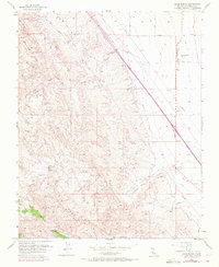 Download a high-resolution, GPS-compatible USGS topo map for Lillis Ranch, CA (1972 edition)
