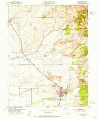 Download a high-resolution, GPS-compatible USGS topo map for Lincoln, CA (1955 edition)