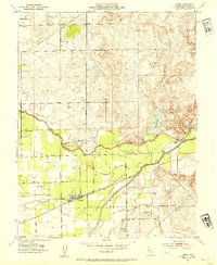 Download a high-resolution, GPS-compatible USGS topo map for Linden, CA (1954 edition)