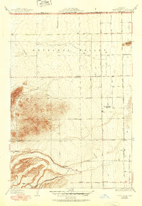 Download a high-resolution, GPS-compatible USGS topo map for Little Buttes, CA (1951 edition)