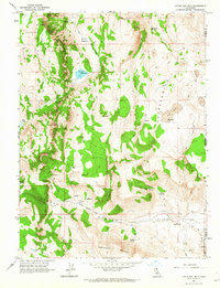 preview thumbnail of historical topo map of Lassen County, CA in 1962
