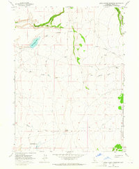 Download a high-resolution, GPS-compatible USGS topo map for Little Juniper Reservoir, CA (1965 edition)