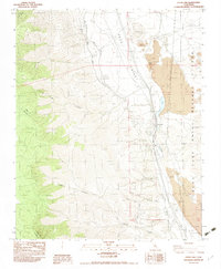 Download a high-resolution, GPS-compatible USGS topo map for Little Lake, CA (1983 edition)