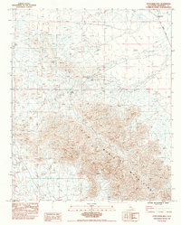 Download a high-resolution, GPS-compatible USGS topo map for Little Maria Mts, CA (1983 edition)