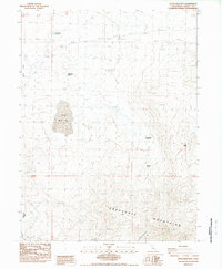 Download a high-resolution, GPS-compatible USGS topo map for Little Mud Flat, CA (1989 edition)