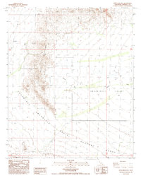 Download a high-resolution, GPS-compatible USGS topo map for Little Mule Mts, CA (1988 edition)
