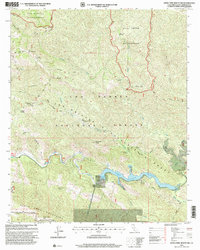Download a high-resolution, GPS-compatible USGS topo map for Little Pine Mountain, CA (2000 edition)