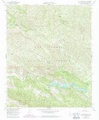 Download a high-resolution, GPS-compatible USGS topo map for Little Pine Mountain, CA (1988 edition)