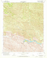 Download a high-resolution, GPS-compatible USGS topo map for Little Pine Mountain, CA (1972 edition)