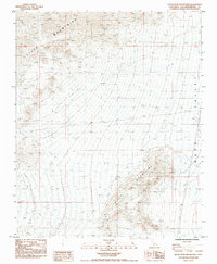 Download a high-resolution, GPS-compatible USGS topo map for Little Piute Mountains, CA (1985 edition)