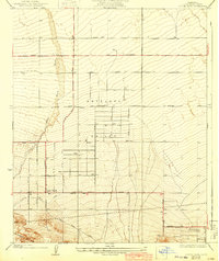 Download a high-resolution, GPS-compatible USGS topo map for Little Rock, CA (1943 edition)