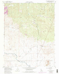 Download a high-resolution, GPS-compatible USGS topo map for Little Table Mtn, CA (1981 edition)