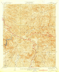 Download a high-resolution, GPS-compatible USGS topo map for Little Tujunga, CA (1939 edition)