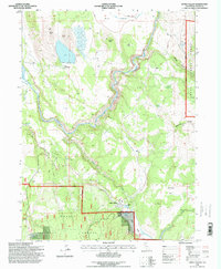 Download a high-resolution, GPS-compatible USGS topo map for Little Valley, CA (1998 edition)