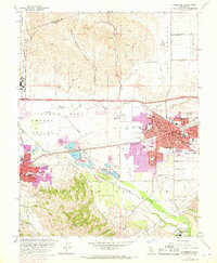 Download a high-resolution, GPS-compatible USGS topo map for Livermore, CA (1969 edition)