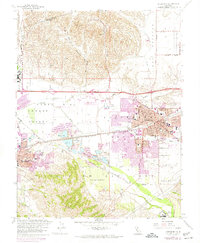 Download a high-resolution, GPS-compatible USGS topo map for Livermore, CA (1974 edition)