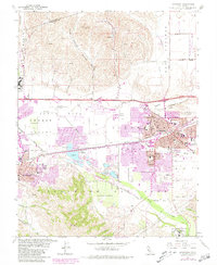 Download a high-resolution, GPS-compatible USGS topo map for Livermore, CA (1981 edition)